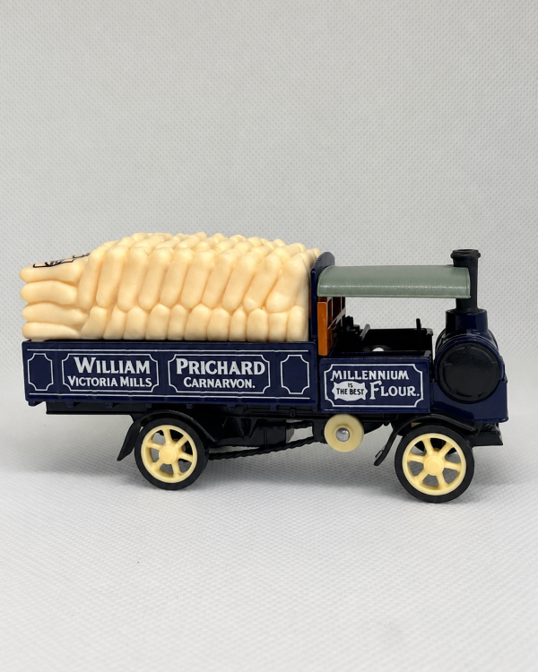 ChatGPT Image Sep 13, 2026, 08_13_38 AM Matchbox Models of Yesteryear Y8 1917 Yorkshire Steam Wagon – William Prichard – 1:64 Scale