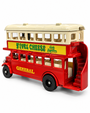 ChatGPT Image Sep 16, 2026, 08_58_31 PM Vintage Lledo Days Gone DG15 1932 AEC Regent Double Decker Bus – Made in England