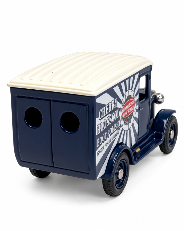 ChatGPT Image Sep 19, 2026, 01_38_17 PM Lledo Days Gone DG 21-26 1934 Chevrolet Van – Cherry Blossom Boot Polish – Made in England
