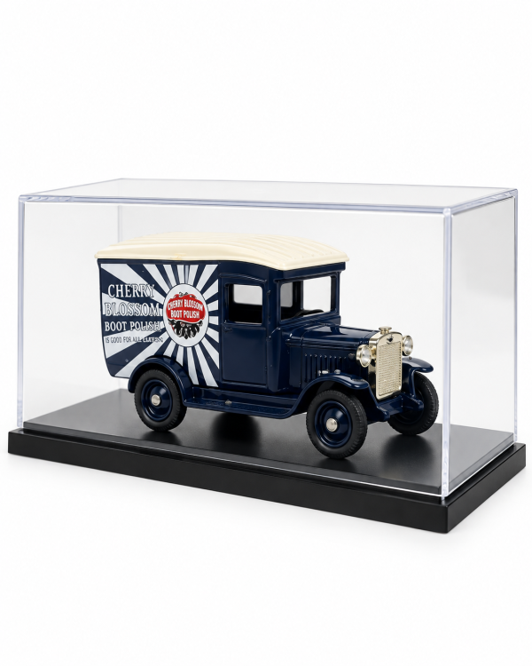 ChatGPT Image Sep 19, 2026, 01_38_46 PM Lledo Days Gone DG 21-26 1934 Chevrolet Van – Cherry Blossom Boot Polish – Made in England