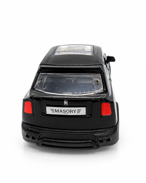 Glossy Black Masory SUV Model Black Luxury SUV Diecast Model Car
