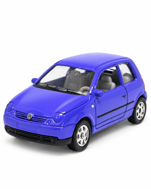 Purple Volkswagen Hatchback Toy Car WELLY VW Volkswagen Lupo in Purple – No. 2063