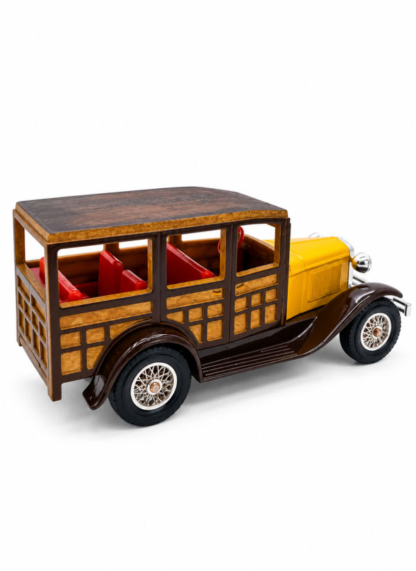 Vintage Wooden Station Wagon Toy Matchbox Models of Yesteryear Y-21 1930 Ford Model ‘A’ Woody Wagon Diecast Car