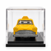 Yellow Taxi in Clear Display Cube Matchbox Checker Special Cab New York City Taxi Yellow ‘60’s 70’s Diecast 1:62